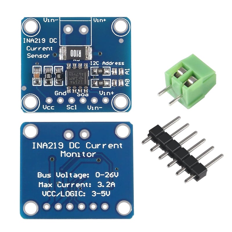 DORHEA وحدة استشعار مراقبة التيار/الطاقة ثنائية الاتجاه INA219 I2C بواجهة 2PCS DIY 3V-5V IIC I2C - Image 2